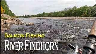 SALMON FISHING  Forres Angling Association  Findhorn  Scotland  May 2023 [upl. by Proud]