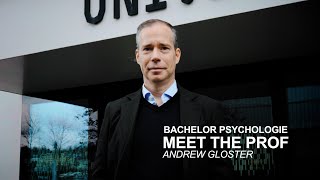 Bachelor Psychologie Uni Luzern Meet the Prof Andrew Gloster [upl. by Nylrehc]