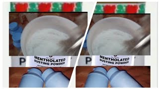 How to make MedicatedDusting powder For skin rashes [upl. by Arras401]