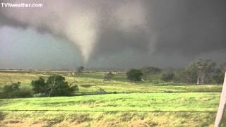 Evolution of the worldrecord EF5 El Reno Oklahoma tornado on May 31 2013 [upl. by Coleman20]