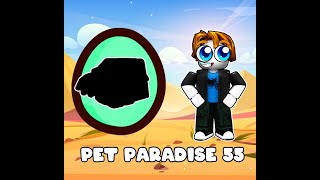 First Time Playing Pet Paradise 55 In Roblox [upl. by Eisned]