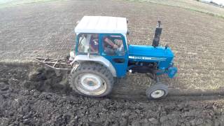 FORD 5600 AND RANSOMES PLOUGH [upl. by Virginie]