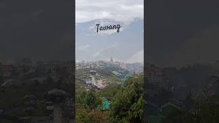 TAWANG💚👌tawang trending india arunachal nature mountains buddha shorts viralvideo youtube [upl. by Arvy]