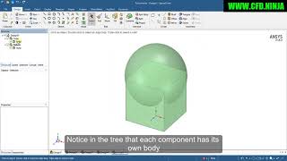 ✅ ANSYS SpaceClaim  Combine  Basic Tutorial 6 [upl. by Amado728]