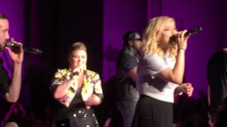 Kelly Clarkson amp Pentatonix  Heartbeat Song Live [upl. by Sulecram469]