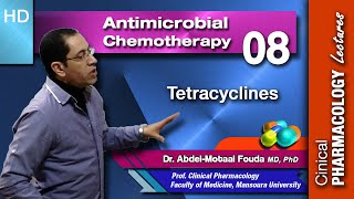 Antimicrobial Chemotherapy Ar  Lecture 08 Tetracyclines [upl. by Ulyram]