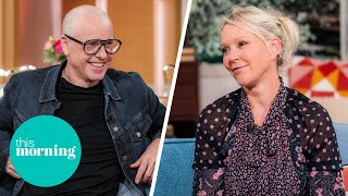 Soccer AM Stars Tim Lovejoy amp Helen Chamberlain Reunite  This Morning [upl. by Beutler]