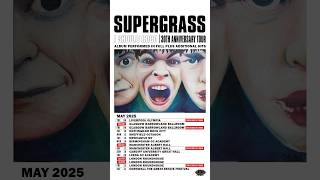 Tickets for the I Should Coco 30th Anniversary Tour are on sale now Supergrass IShouldCoco [upl. by Eilerua]