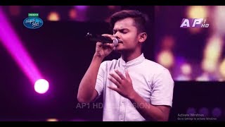 Milan Pariyar  Sahana Sakdina Kamal Khatri Cover in Nepal Idol Season 2 Piano Round Episode 11 [upl. by Ecyar]