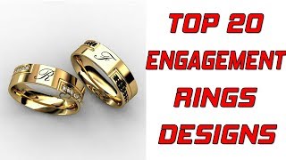 TOP 20 GOLD ENGAGEMENT RING DESIGNS FOR MEN  Gold Wedding Rings for Men  VR CHANNEL [upl. by Titus]