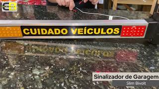 Sinalizador de Garagem Slim Bivolt [upl. by Ful]