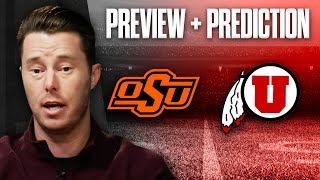 Oklahoma State vs Utah Preview Predictions amp Bets  2024 [upl. by Inahet]