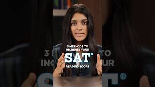 3 methods to increase your SAT reading score digitalsat satprep [upl. by Vins]