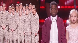 Results Quarter Finals Artyon amp Paige In The Stairwell Americas Got Talent 2017 Round 1 [upl. by Koralle]