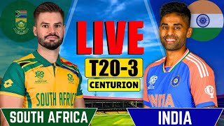 India vs South Africa 3rd T20  Live Cricket Match  IND vs SA Live Match Today  IND T20 Match Live [upl. by Sardella829]