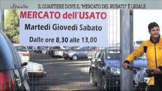 Il quartiere dove il ‘mercato del rubato’ è legale [upl. by Nugesulo]