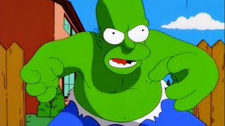 The Simpsons  Homer is the Incredible Hulk [upl. by Obau]