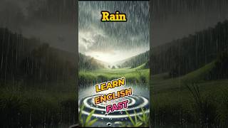 Learn English Rain 🌧️  Easy Vocabulary [upl. by Sesiom807]