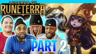 REACTING TO Tales of Runeterra Cinematics AFTER WATCHING ARCANE  Part 2 [upl. by Leirbaj101]