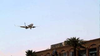 ELAl landing Eilat Israel [upl. by Nedroj69]