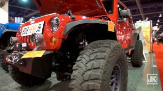 ProjectJK 2011 SEMA Show Spotlight  Burnsville Off Road 2012 JK 392 HEMI Conversion [upl. by Nygem]