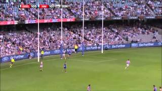 AFL 2013 Round 2  Geelong vs North Melbourne last 5 minutes [upl. by Aehcim]