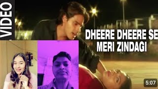 Dheere Dheere Se Meri Zindagi Mein Aana Full Live video Song Aashiqi Kumar Sanu Anuradha Paudwal [upl. by Aened]