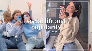 ♡ achieve an euphoric social life and popularity [upl. by Ecertap]