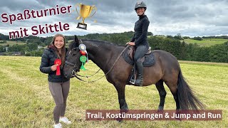 Spaßturnier mit Skittle 🏆​🐴​  3 Platzierungen  Marina Schuster [upl. by Ynos]