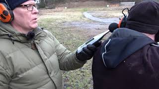 Silencer noise test with 22LR Supersonic and Subsonic using aimSport Rimfire II [upl. by Ailegra]