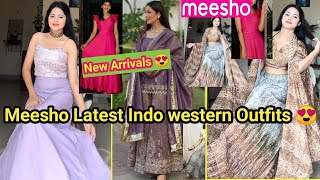 Meesho Beautyful Lates Gown  Lehenga Dress haul  Meesho party dressKurta Sets💃Meesho Haul🌹Meesho [upl. by Nalro194]