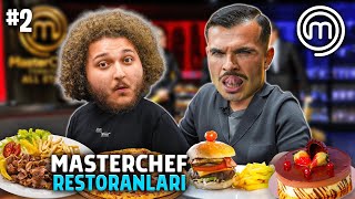 MASTERCHEF YARIŞMACILARININ RESTORANLARINA GİTTİK  2 wbicimali [upl. by Wolfort214]