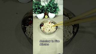 Five minute Manchow veg noodles  shorts recipe  Korean Style sailja kitchen 7 [upl. by Shu268]