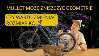 Mullet DIY  Zmiana rozmiaru koła zmienia radykalnie geometrię roweru [upl. by Aeslahc]