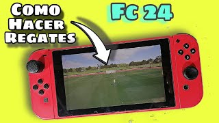 FC 24 Nintendo switch Como Hacer el Regate de tirar Caño [upl. by Ettelracs]