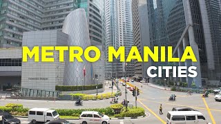 Driving Metro Manila MODERN CITIES  Makati Taguig Pasig Mandaluyong Pasay Parañaque Alabang [upl. by Turrell3]