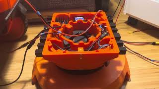 Vitulus 3D printed mower  testing new mower unit [upl. by Seyah]