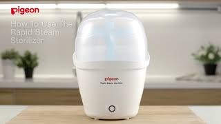 How to Use the Pigeon Rapid Steam Steriliser [upl. by Byrn]