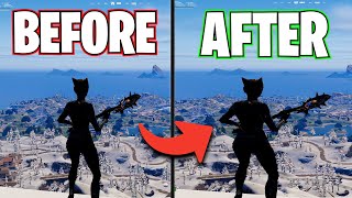 How to Get Stretched Resolution in Fortnite Chapter 5 NVIDIA  AMD [upl. by Llertak755]