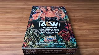 First Hobby Box Opening of AEW Upper Deck 2023 Flagship Finally a Guaranteed Hit [upl. by Llerud]