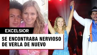 Exnovio de Irina Baeva Alfredo Abundis acude a Aventurera para ver a la actriz [upl. by Ellivnarg]