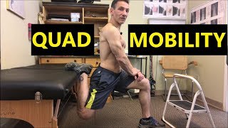 Quadriceps stretches for improved mobility [upl. by Ferro]