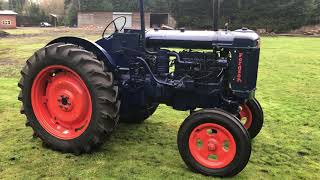 Lot 11  1948 Fordson E27N L4 [upl. by Namijneb]