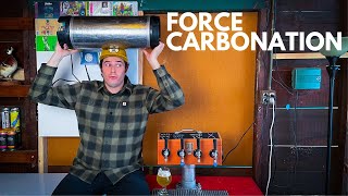 The BEST way to FORCE CARBONATE  Homebrew Kegging [upl. by Morie]