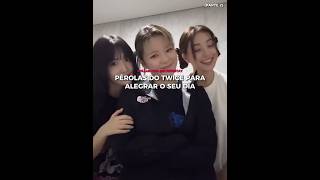 Pérolas do twice para alegrar o seu dia  Part 2  Collab com starwstay kpop fyp nflopa [upl. by Alaric]