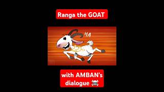 Ranga the GOAT with Ambans dialogue 💀☠  animation malayalam flipaclip aavesham ranga fahad [upl. by Aihsekram]