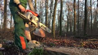 Stihl 051 Trennkupplung  Isolating clutch [upl. by Brest]