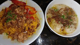 homemade kola mee amp wantan sup menu kesukaan rakyat Sarawakcuba buat sendiri buat puas hati best [upl. by Janaya]