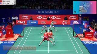 Feng yan zhehuang chn vs hoo pang roncheng su yin  finals china masters 2024 [upl. by Barsky]