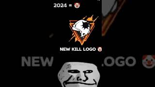 New kill logon🤡 vs old kill logoforyou  ytshort  viral  ff short [upl. by Jedthus]